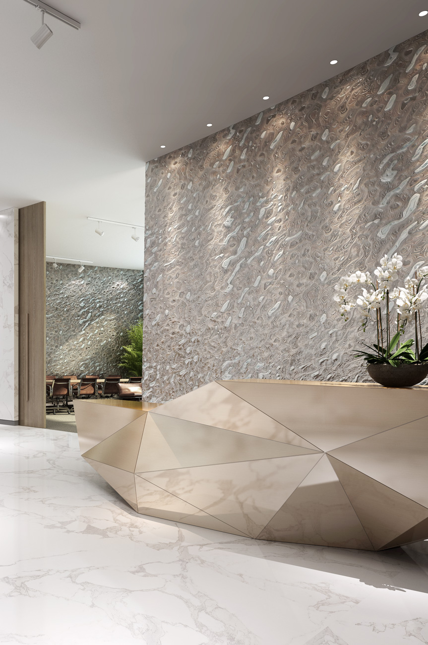 China Life Office Interior Design