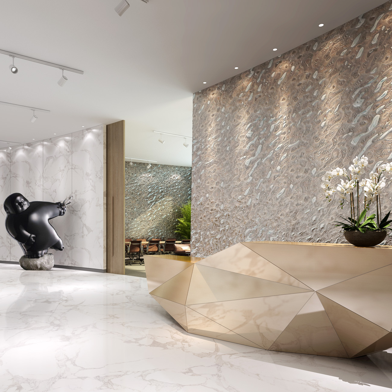 China Life Office Interior Design